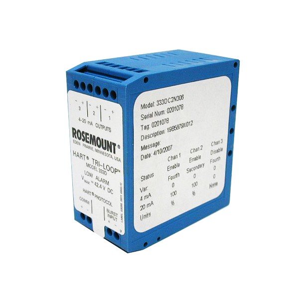333D Rosemount 333 HART Tri-Loop