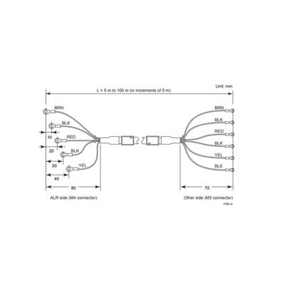 AKB161-M100 Yokogawa Signal Cables