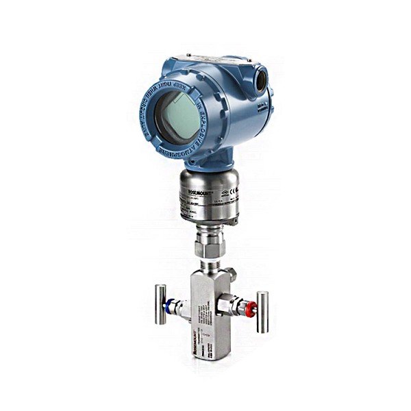 3051TG4A2B31KB4K8M5P1Q4Q8S5QTQ15+0306RT22BA11SG Rosemount In-Line Pressure Transmitter + 0306 Pressure Manifold