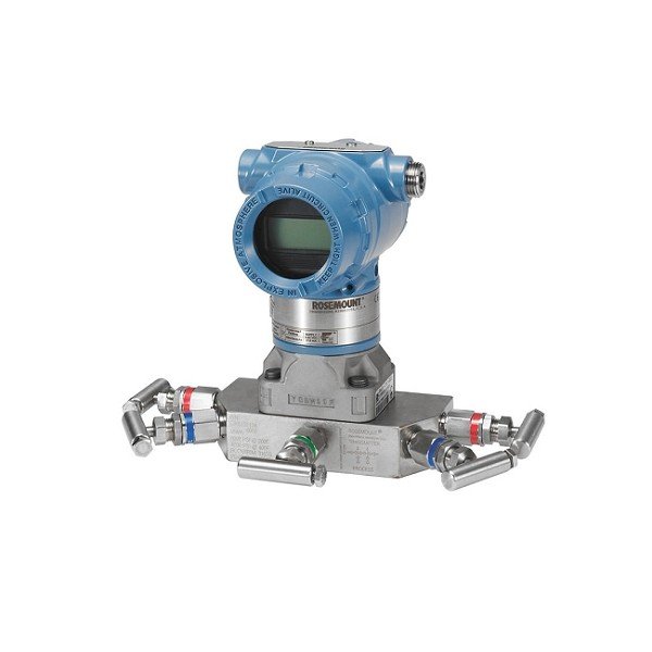 3051CD3A03A1KS5I1M6Q4Q8P1+0305RC52B11B4L4 Rosemount Coplanar Pressure Transmitter+Integral Manifold