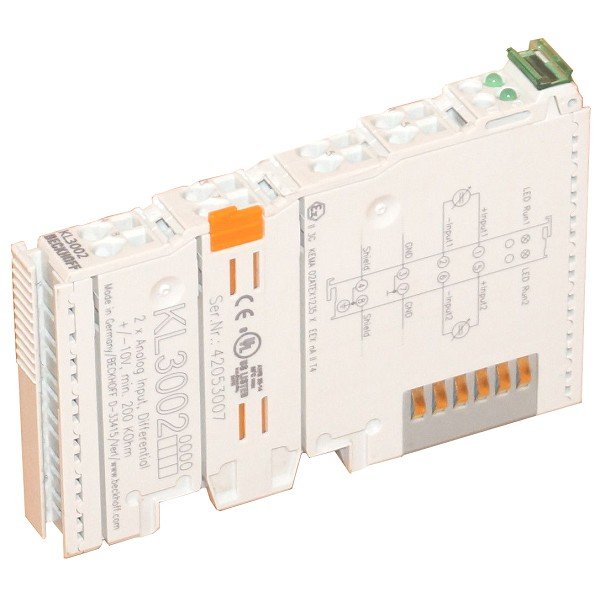 KL3002 Beckhoff 1-, 2-channel analog input terminals -10+10 V