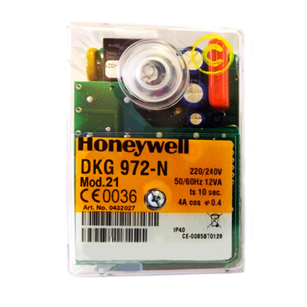 Honeywell 0432021 Control Box DKG 972-N MOD. 21