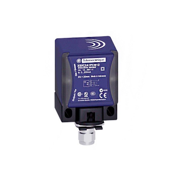 XS8C2A1DAM12 Schneider Electric Inductive Sensor XS8 40x40x70