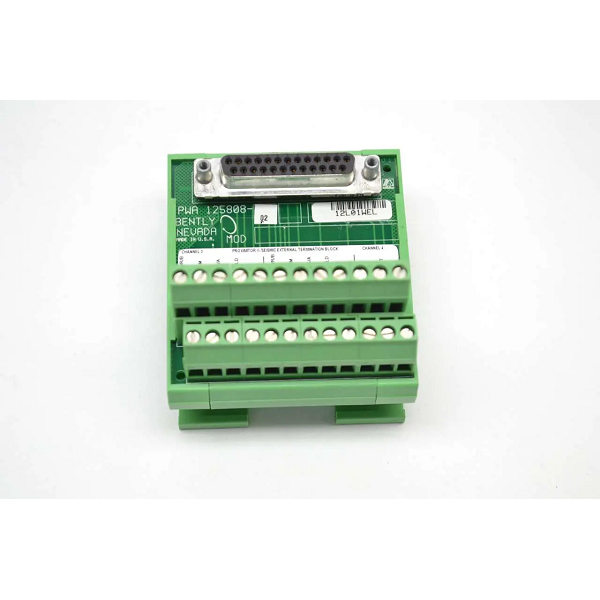 125808-02 Bently Nevada Proximitor Seismic External Block Terminal B477071