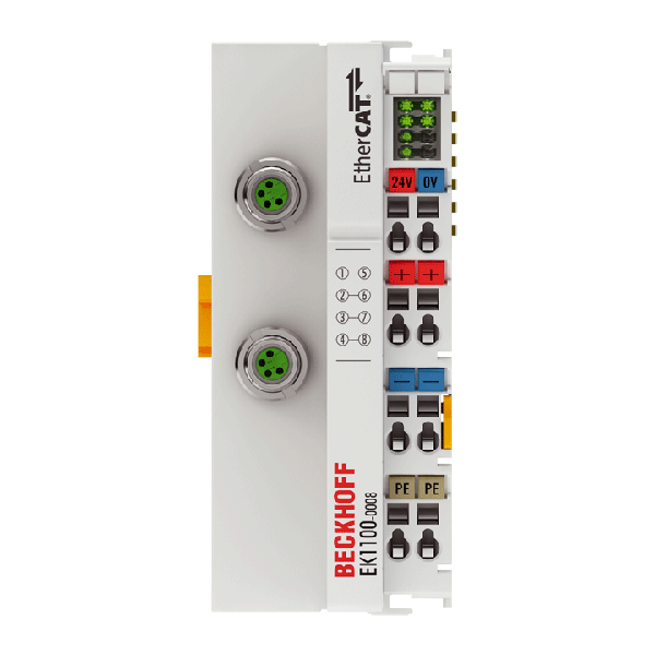 EK1100-0008 BECKHOFF EtherCAT Coupler with M8 connection