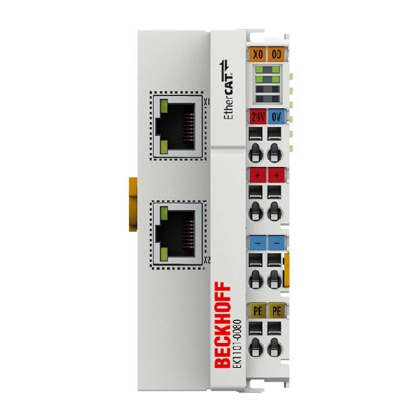 EK1101-0080 BECKHOFF EtherCAT Coupler with ID switch, Fast Hot Connect