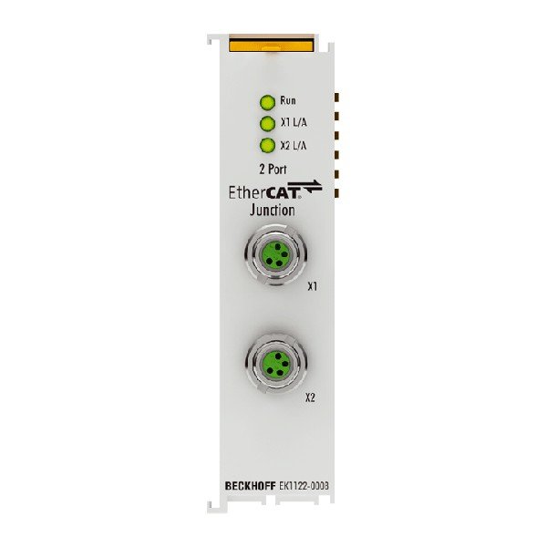 EK1122-0008 BECKHOFF 2-port EtherCAT junction with M8 connection