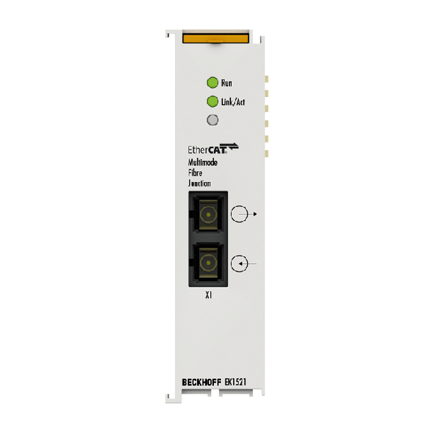 EK1521 BECKHOFF 1-port EtherCAT fiber-optic junction