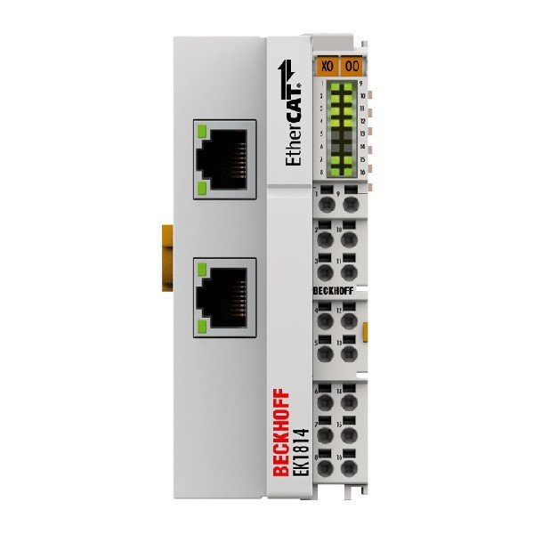 EK1814 BECKHOFF EtherCAT Coupler with integrated digital inputs/outputs