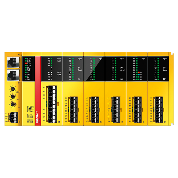 EK1960-0000 BECKHOFF TwinSAFE Compact Controller for EtherCAT Terminals (ELxxxx) with integrated I/Os