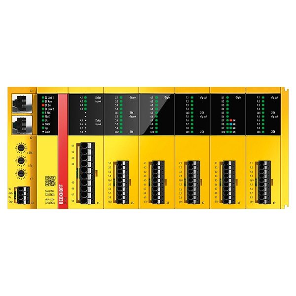 EK1960-0008 BECKHOFF TwinSAFE Compact Controller for EtherCAT Terminals (ELxxxx) with integrated I/Os