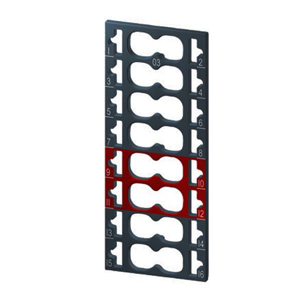 6ES7193-6CP03-2MA0 Siemens 10 TARGH. CODIFICA COLORI, CODICE CC03