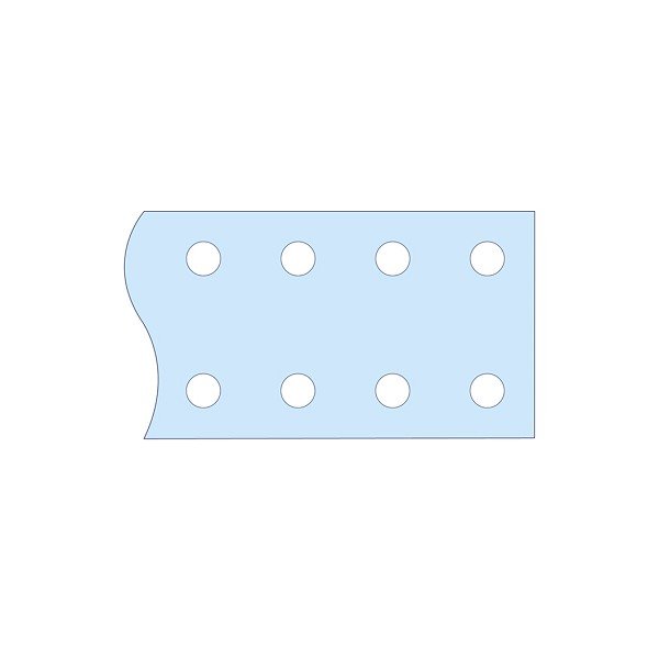 4546 Schneider Electric PLAIN HORIZONTAL FLAT BAR LINERGY BS 60X10 L2000