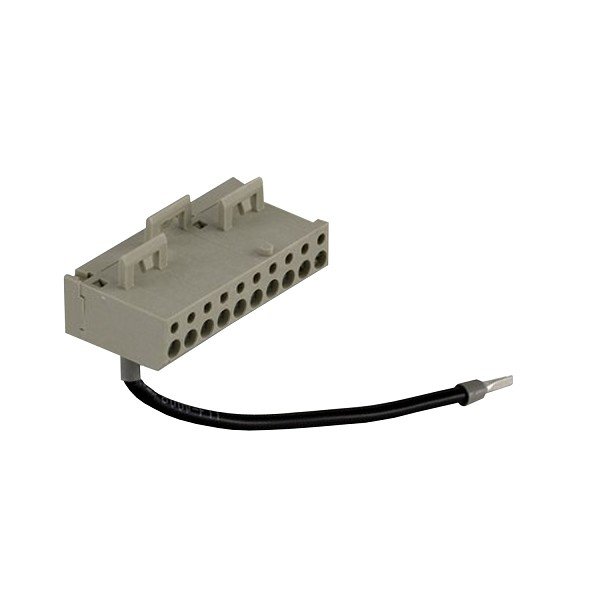 ABE7BV10 Schneider Electric Connection sub-base accessory - snap-on terminal block - 10 screw terminals