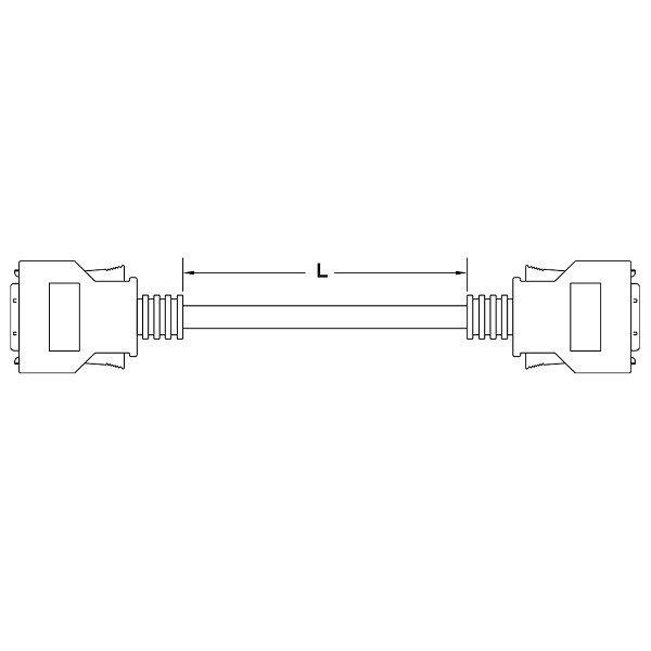 AHACABA5-5A DELTAExtension cable for connecting extension backplane