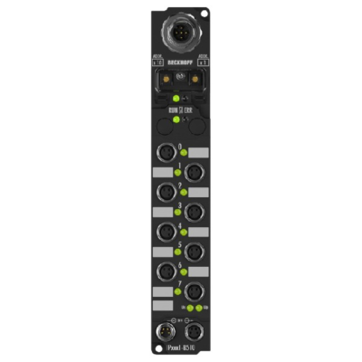 IP2021-B510 Beckhoff Fieldbus Box, 8-channel digital output, CANopen, 24 V DC, 2 A, M8