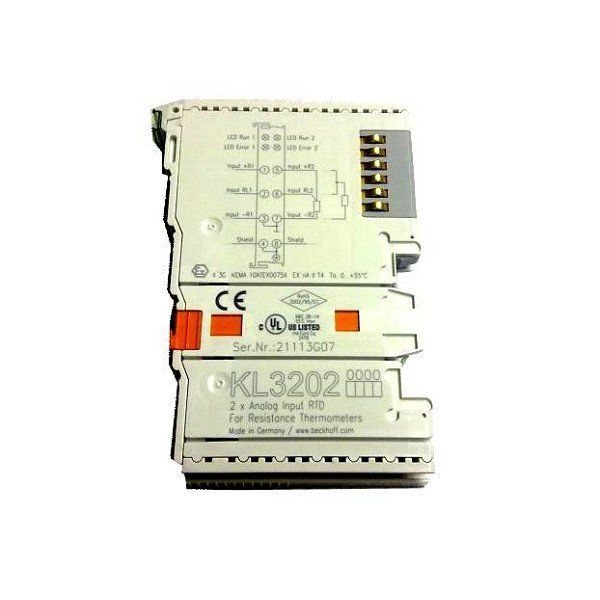 KL3202 Beckhoff 1-, 2-channel input terminals PT100 (RTD)