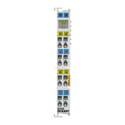 KL4434 Beckhoff Bus Terminal, 4-channel analog output, voltage, ±10 V, 12 bit, single-ended