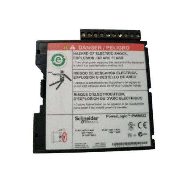 PM8M22 Schneider Electric Digital Optional Module : 2 relay outputs, 2 digital inputs