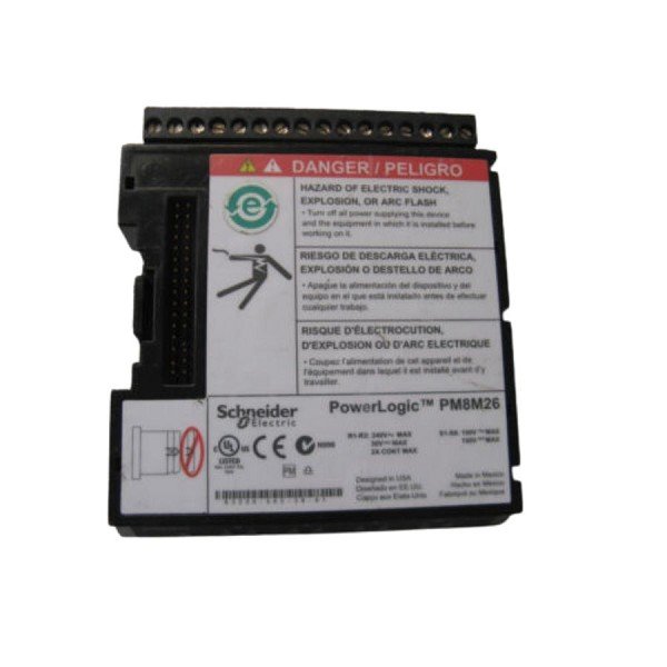 PM8M26 Schneider Electric Digital Optional Module : 2 relay outputs, 6 digital inputs