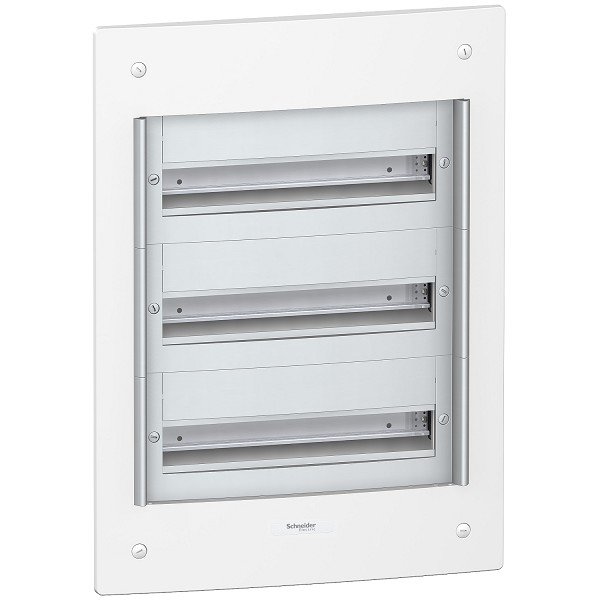PRA35318 Schneider Electric Pragma flush enclosure - IP30 - 3 x 18 modules - without door