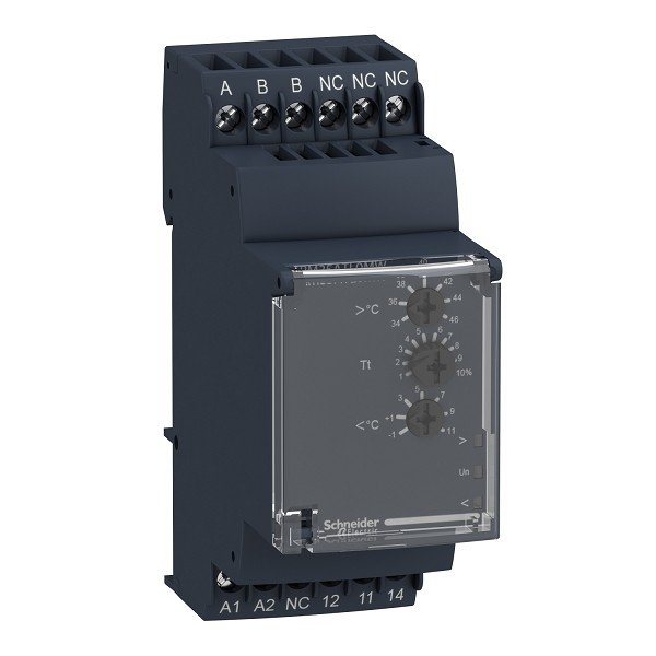 RM35ATL0MW Schneider Electric Modular temperature control relay, Harmony, 5A, 1CO, 24..240V ACDC