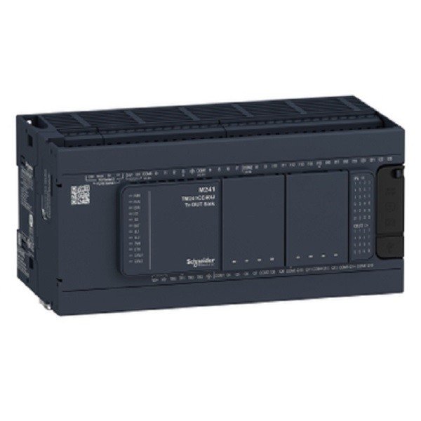 TM241C40R Schneider Electric logic controller, Modicon M241, 40 IO, relay