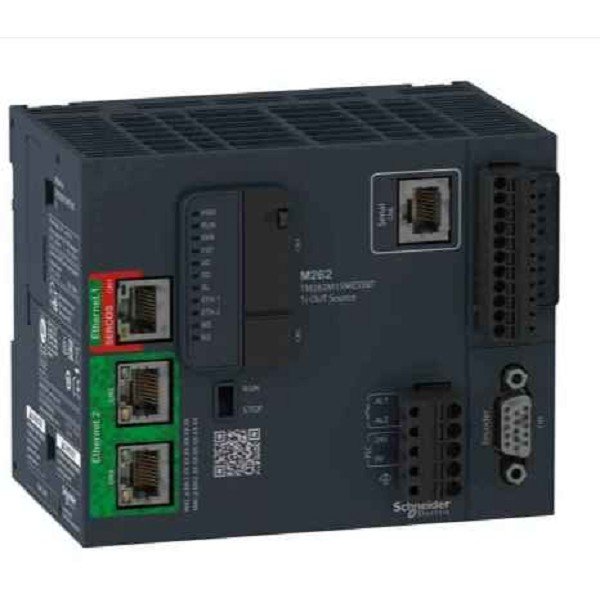TM262M15MESS8T Schneider Electric M262, Logic Controller - 4 Inputs, 4 Outputs, Transistor
