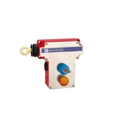 XY2CE2A496 Schneider Electric Latching emergency stop rope pull switch, Telemecanique rope pull switches XY2C, simple reset by flush push button