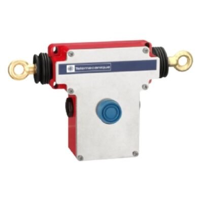 XY2CEDA290 Schneider ElectricDual emergency stop rope pull switch, Telemecanique rope pull switches XY2C, e 2x(1NC+1NO), Pg13.5, boot. pb