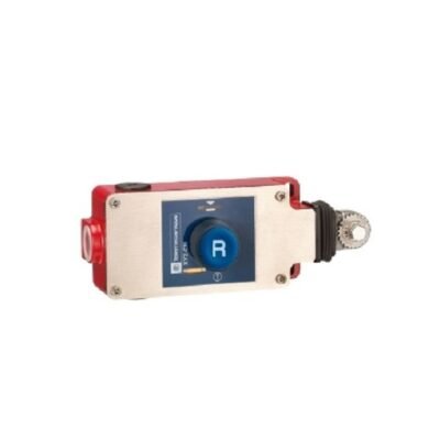 XY2CH13190H29 Schneider Electric Latching emergency stop rope pull switch, Telemecanique Emergency stop rope pull switches XY2C, e XY2CH, 2NC+1 NO, flush pushbutton