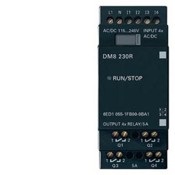 6ED1055-1FB00-0BA1 Siemens LOGO! DM8 230R