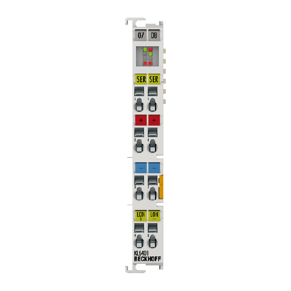 KL6401 BECKHOFF Bus Terminal, 1-channel communication interface, LON