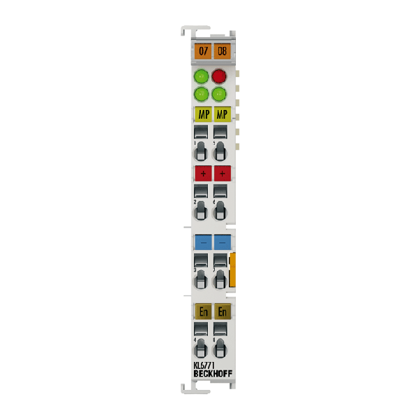 KL6771 BECKHOFF Bus Terminal, 1-channel communication interface, MP-Bus, master