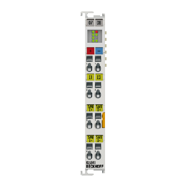 KL6841 BECKHOFF Bus Terminal, 1-channel communication interface, SMI, master, 230 V AC