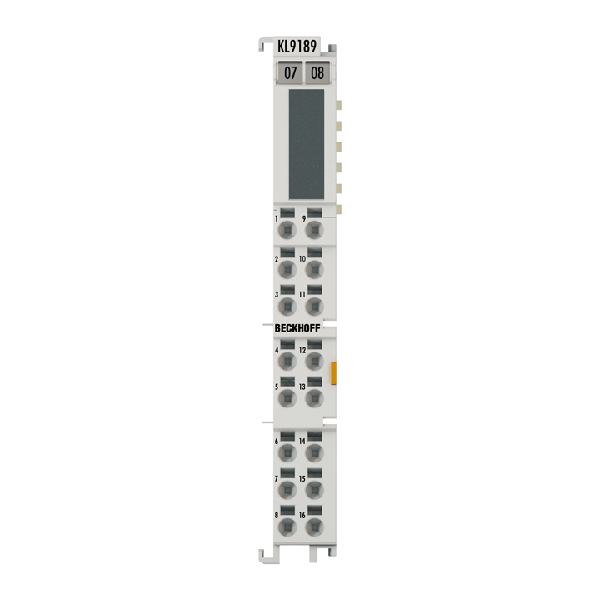 KL9189 BECKHOFF Potential distribution terminal, 16 x 0 V DC
