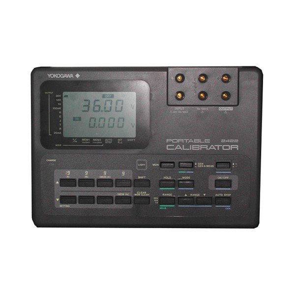 2422 Yokogawa Portable Calibrator (Stop Production. New Replacement : CA150 Multifunction Calibrator (Handheld) )