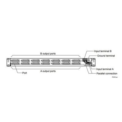 AEP7D-15 Yokogawa Primary Power Supply Bus Unit
