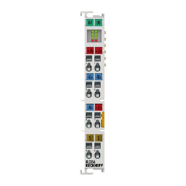 KS3356 BECKHOFF Bus Terminal, 1-channel analog input, measuring bridge, full bridge, 16 bit, high-precision, pluggable wiring