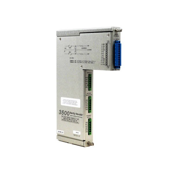 136711-02 Bently Nevada 3500/61 I/O Module with Internal Barriers and Internal Terminations