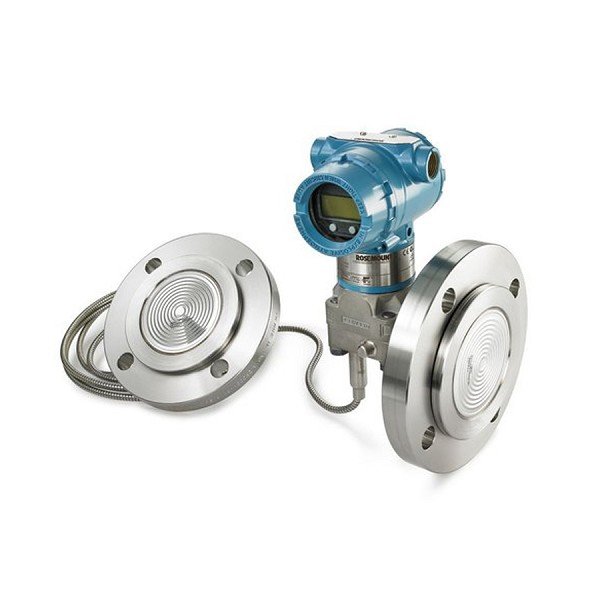 3051CD3F22A1BS1B4I1M5Q4DF+1199WDC59AFFW71DA000 Rosemount 3051C Coplanar™ Pressure Transmitter + 1199 Remote Mount Seal System With FFW Flush Flanged Seal