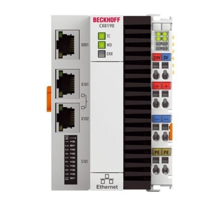 CX8190 BECKHOFF Embedded PC with different Ethernet protocols