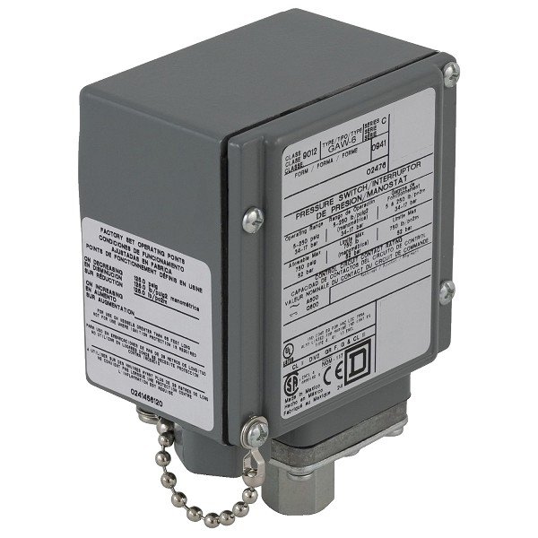 9012GAW25Q4 Schneider Electric Pressure Switch 9012G