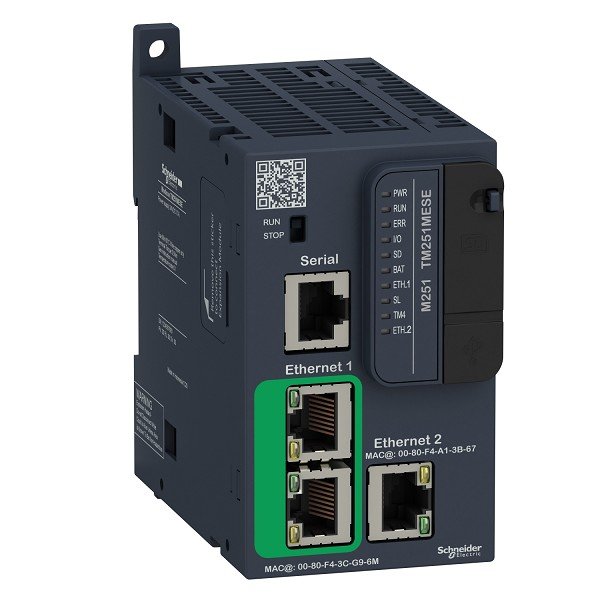 TM251MESE Schneider Electric logic controller, Modicon M251, 2x Ethernet