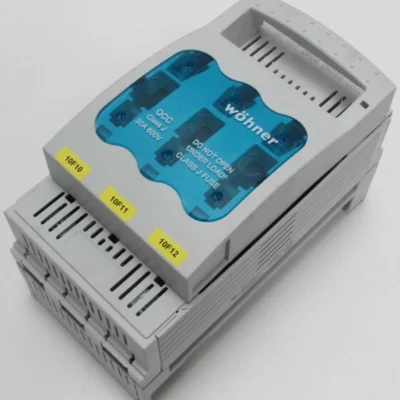 Wöhner QCC Class J 30A 600V Sicherungshalter TOP ZUSTAND