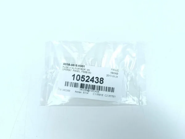 Fanuc A03B-0815-K001 Fuse 1A for MOP I/O Operator Panel FSSB UNUSED
