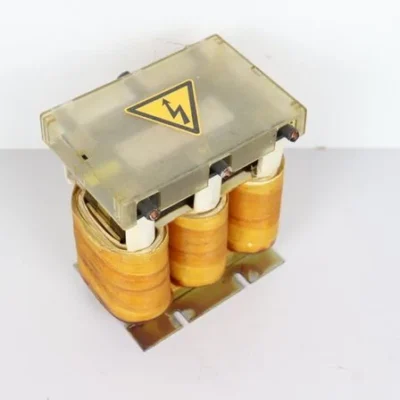 FANUC A81L-0001-0122-02 REACTOR INDUCT 0.2mH CURRENT 60A PHASE 3