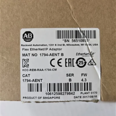 Allen Bradley 1794-AENT Ser B Flex I/O ENet Adapter Module