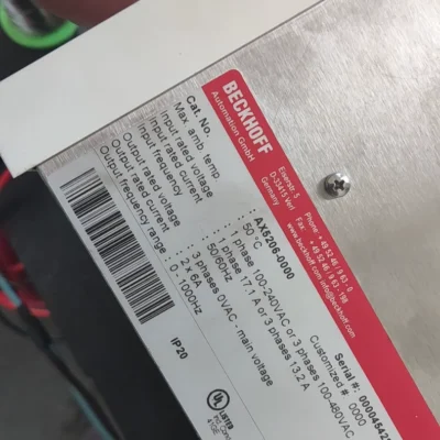 BECKHOFF AX5206-0000 SERVO DRIVE