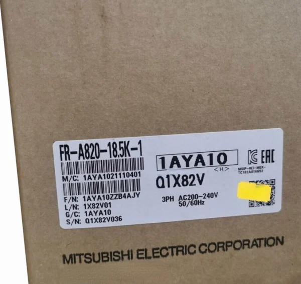 MITSUBISHI FR-A820-18.5K-1 Inverter